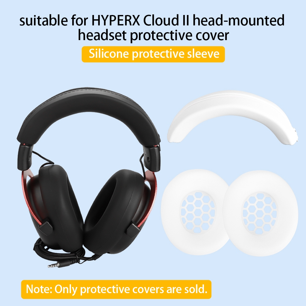 for HYPERX Cloud II head-mounted headset protective cover crossbeam ...