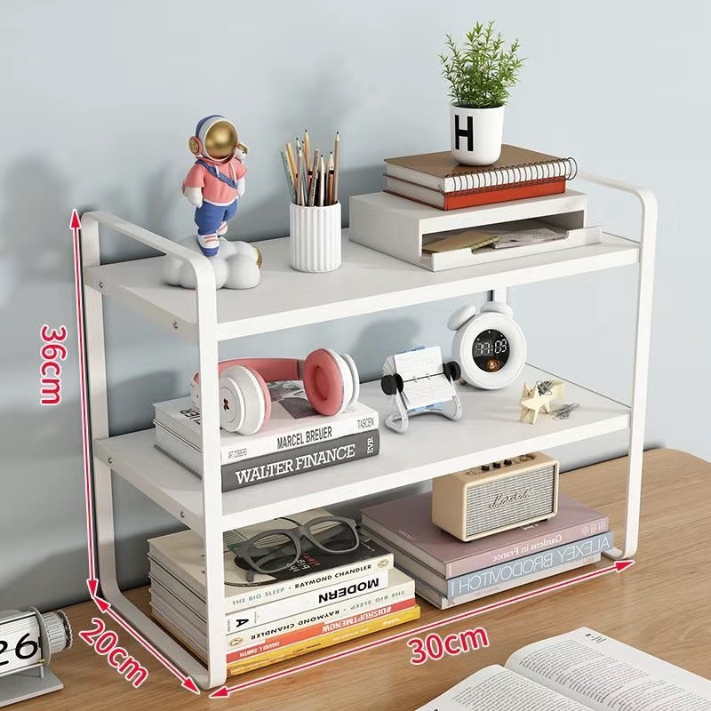Desktop Bookshelf Storage Organizing Rack Desktop Rack Desktop Rack ...