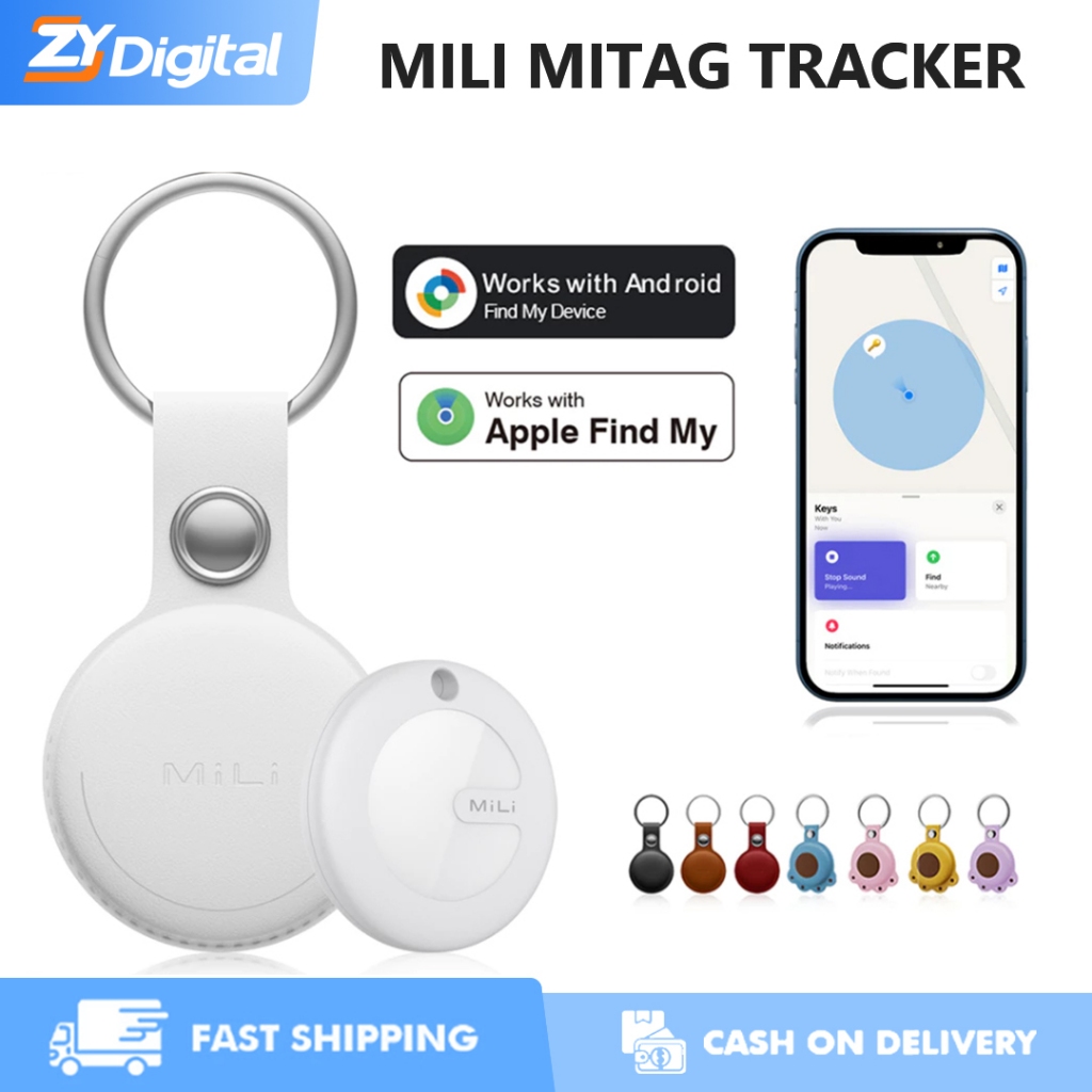 MiLi MiTag Duo Smart Tracker For iOS+Android Certified/IP67/200-Day ...