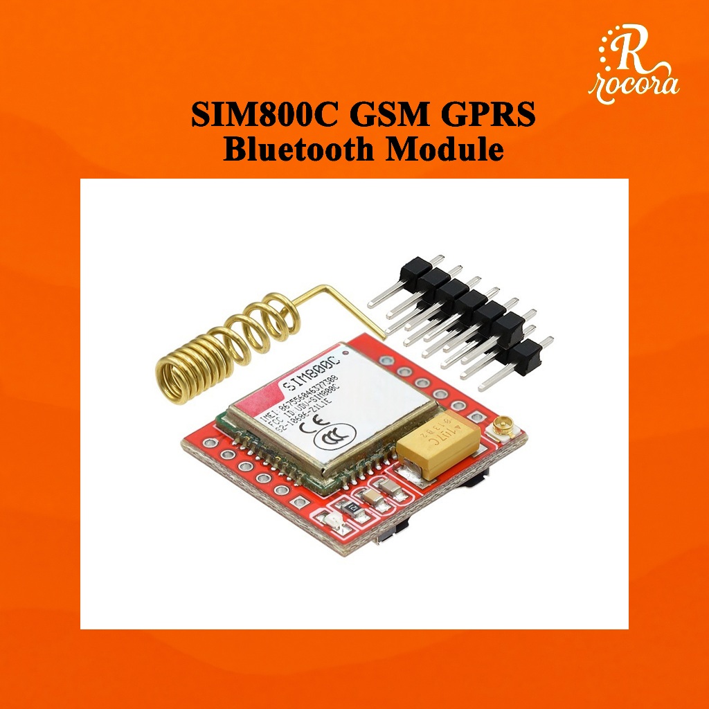 SIM800C GSM GPRS Bluetooth Module for 51 MCU STM32 Arduino IoT SMS Call ...