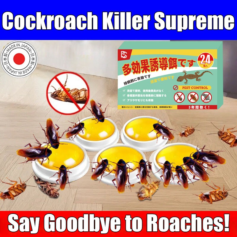 Roach-Free Home Guaranteed! Cockroach bait Cockroach repellent racun ...
