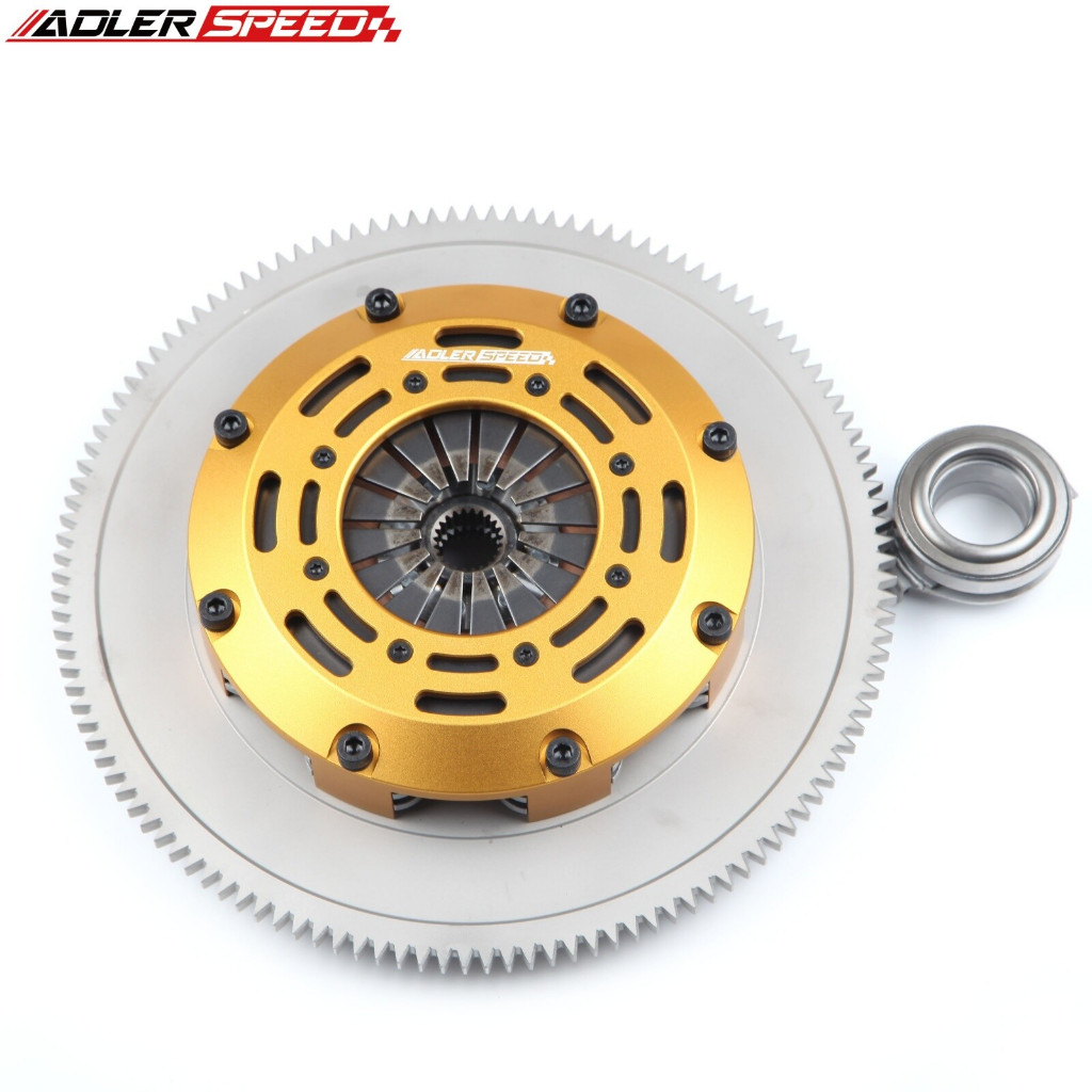 ADLERSPEED Racing Clutch Twin Disc Kit & Flywheel For 04-11 Mazda RX8 ...