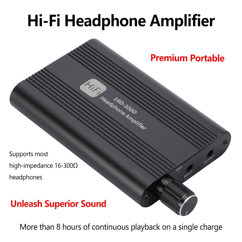 Premium Portable Hi-Fi Headphone Amplifier with Bluetooth 5.0 - Boost ...