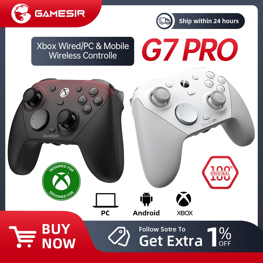 GameSir G7 Pro Xbox Gaming Controller Wired Gamepad for Xbox Series X|S ...