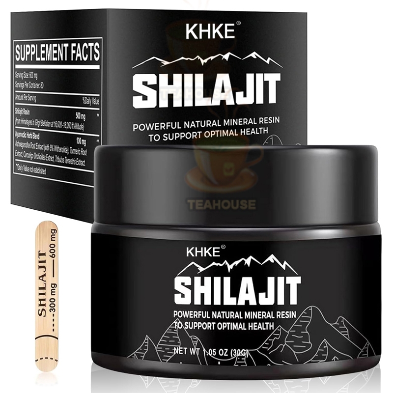 Shilajit Pure Himalayan Organic Shilajit Resin - 600mg Maximum Potency ...