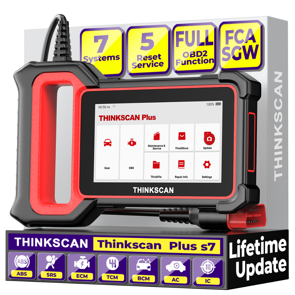 【Ship From Malaysia】THINKCAR THINKSCAN PLUS S7 Professional Obd2 ...