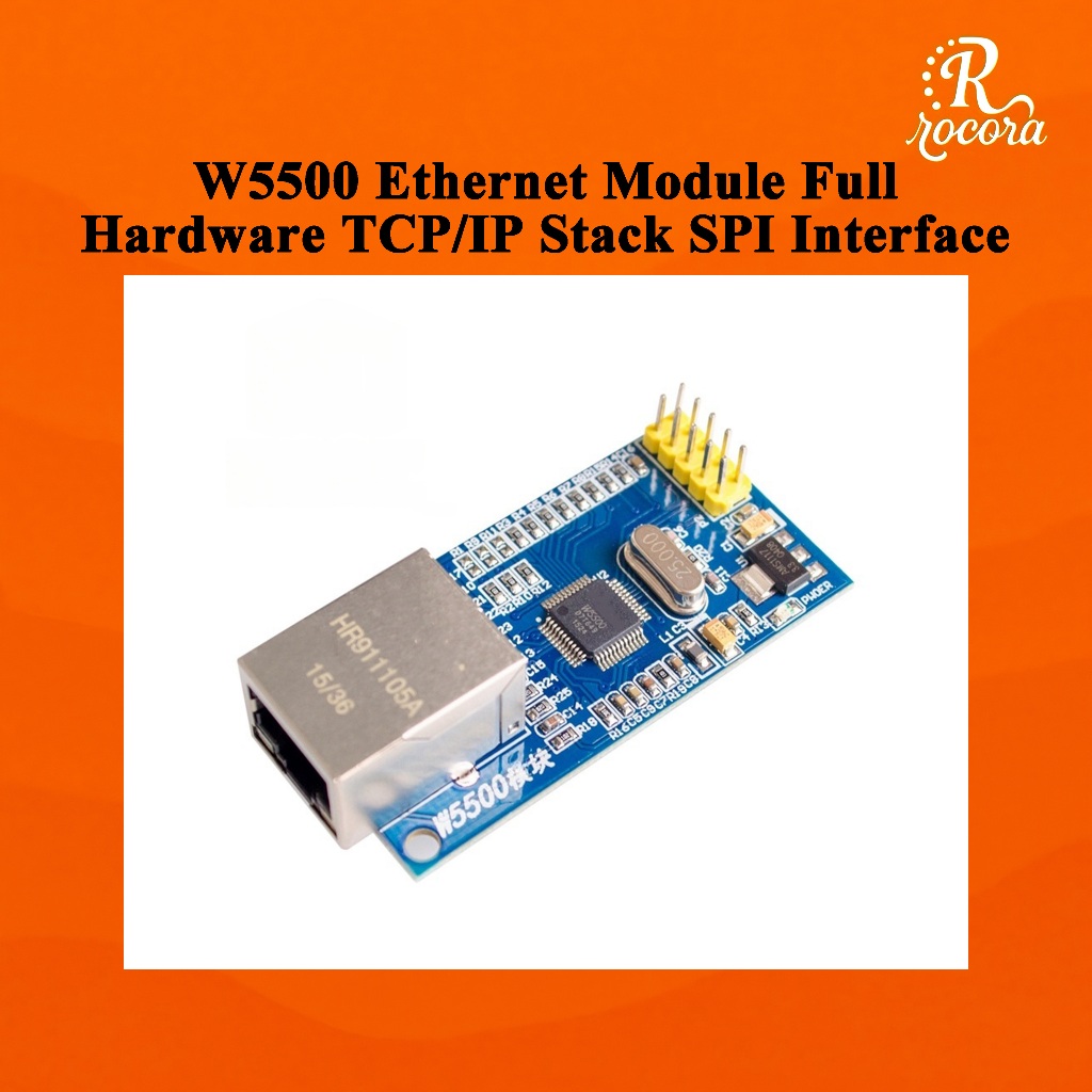 W5500 Ethernet Module Full Hardware TCP/IP Stack SPI Interface for 51 ...