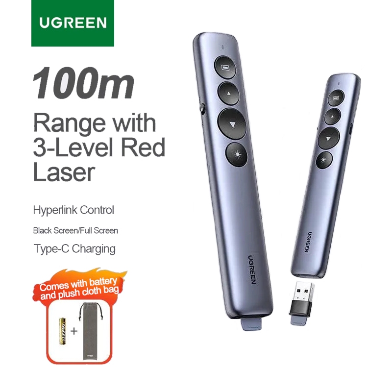UGREEN Laser Pointer Remote Control Device for Teachers Development ...