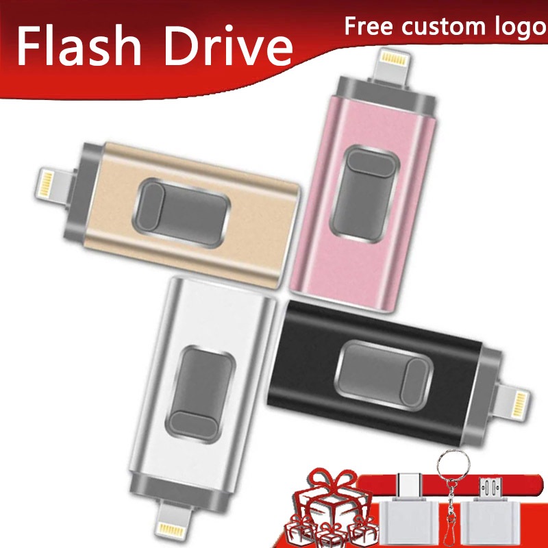 Four-in-One Multi-Function Flash Driver 32GB/64GB/128GB/256GB/512GB/1TB ...