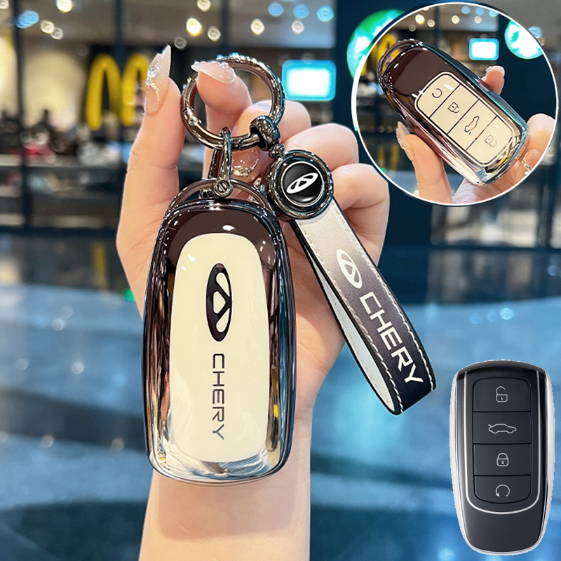Car Key Case Cover For Jaecoo J7 J8 CHERY Omoda 5 Omoda C9 Tiggo 8 Pro ...