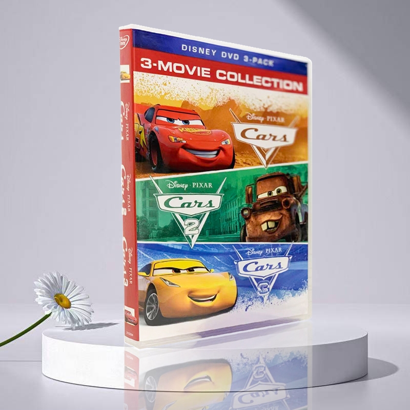 Original Animation Cars 1-3 Movie DVD Collection 3DVD HD English ...