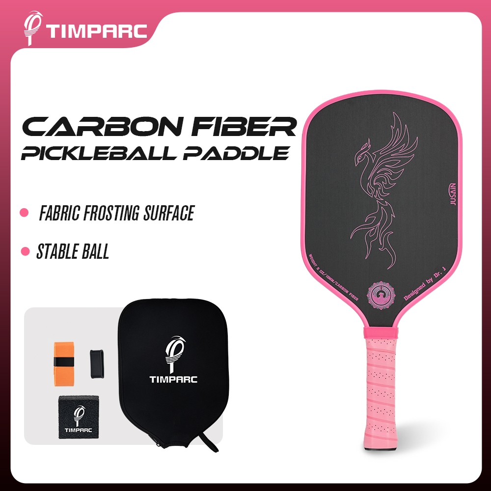 TIMPARC YNRG-51X004 T700 Carbon Fiber Pickleball Paddle,Fabric Frosted ...