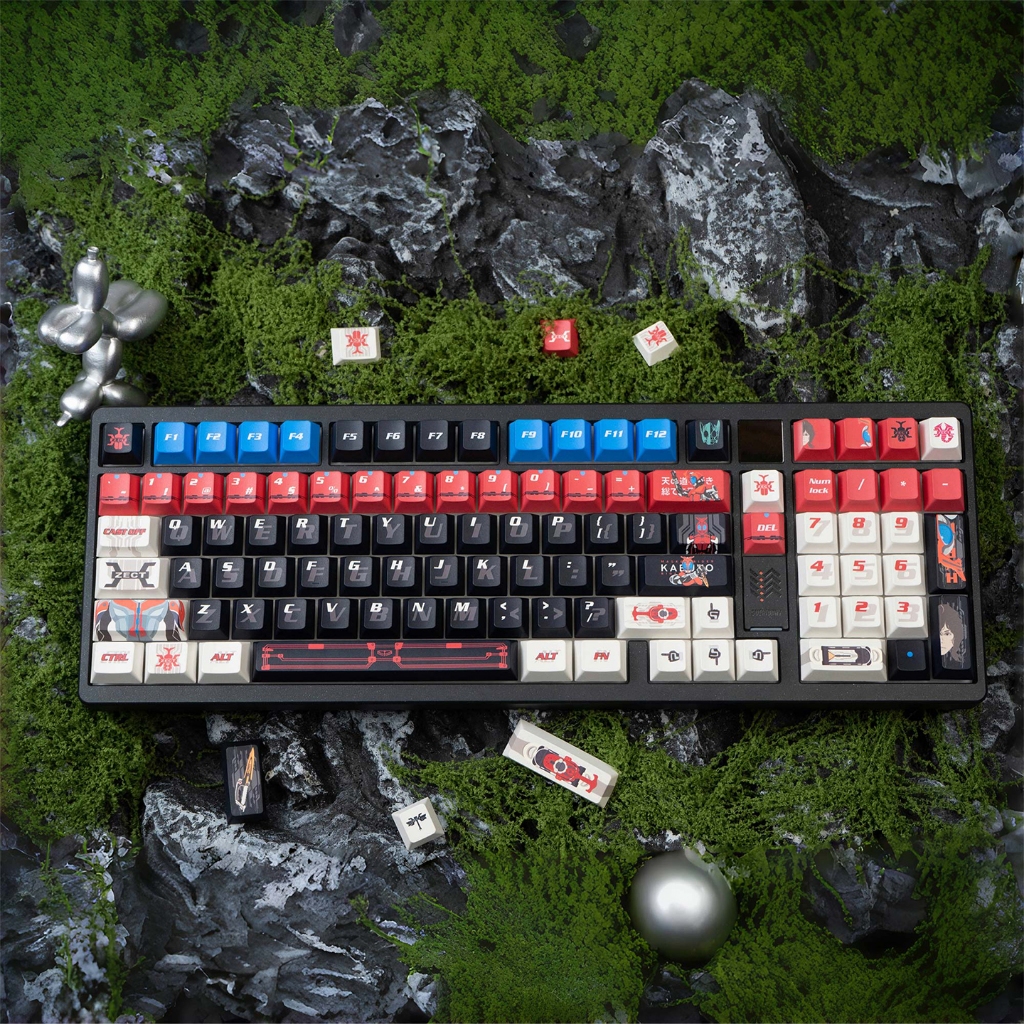 Kamen Rider Keycaps cool Mecha PBT cherry profile 1.7mm thickness ...