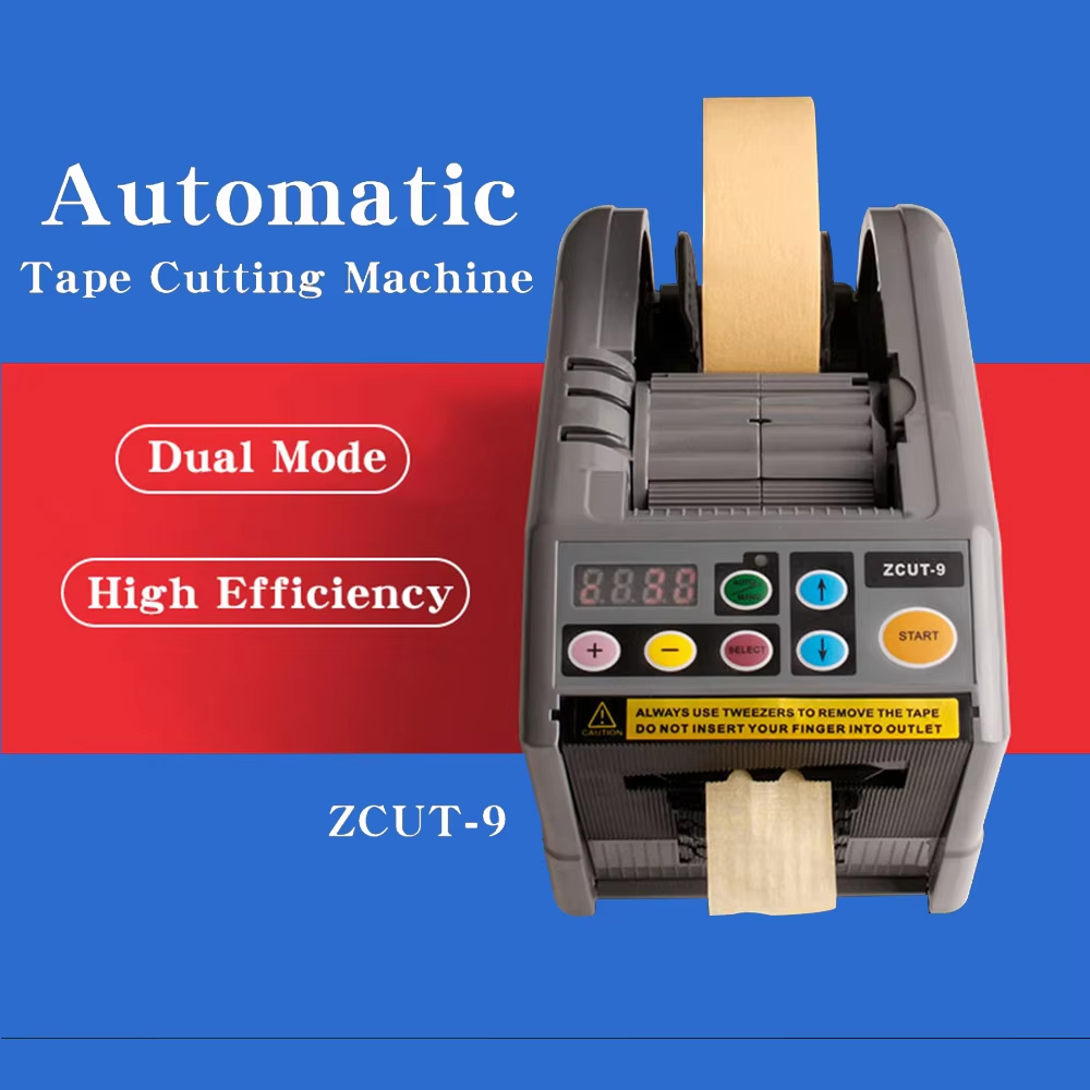 【COD】ZCUT-9 Automatic Tape Cutting Machine Paper Cutter Tape Dispenser ...