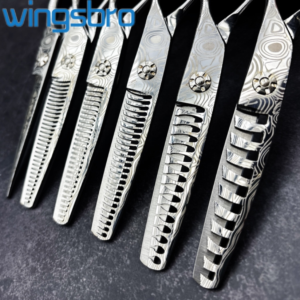 Wingsbro 6.5 inch Professional Hair Cutting Scissors Barber Thinning ...