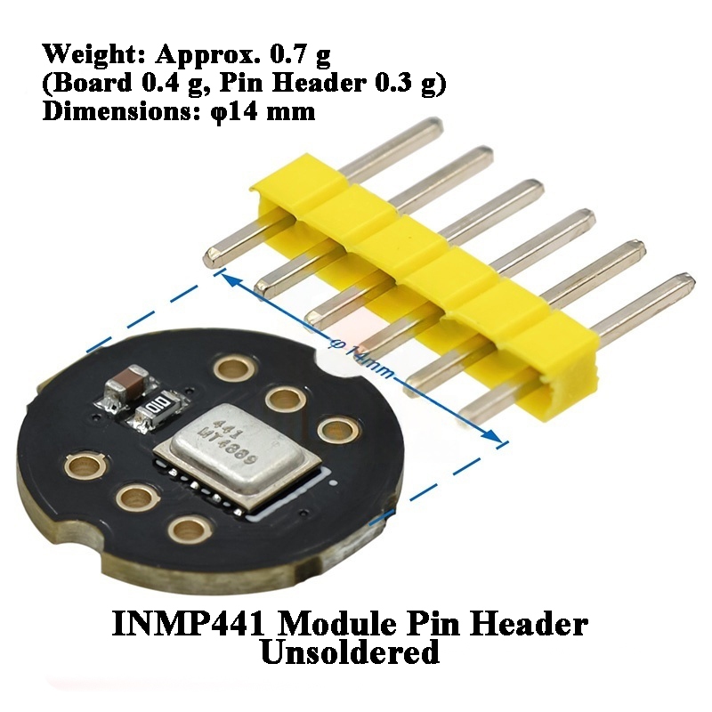 INMP441 MEMS Omnidirectional Microphone Module I2S Interface High ...