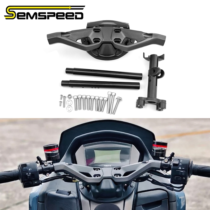 【SEMSPEED】For Yamaha NMAX 155 150 125 V2 2020-2024 Motorcycle Handlebar ...
