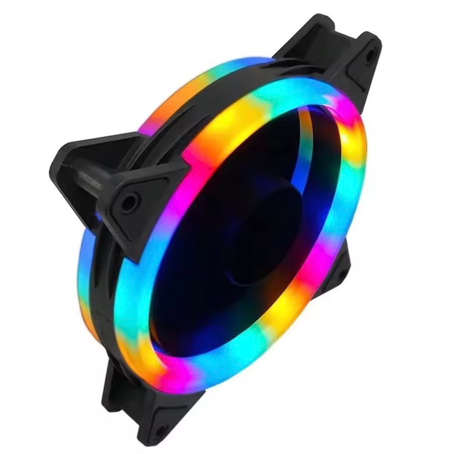 120mm CPU Cooler Fan PC Computer Case Fans Ultra Silent LED Cooling Fan ...