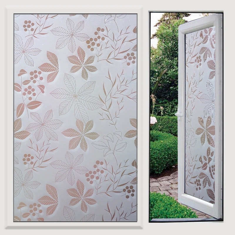 Window Sticker Film Self Adhesive Thickened Privacy Glass Wallpaper ...