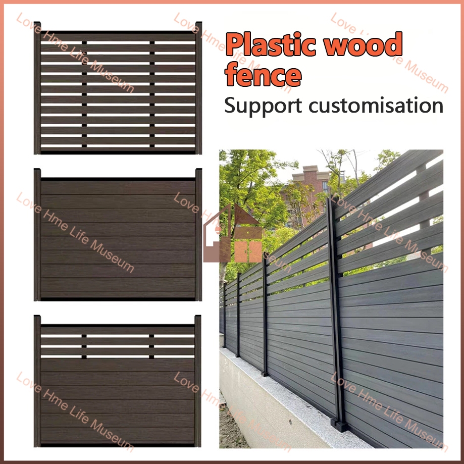 Fence Guardrail Anti-corrosion Wooden Fence Villa Partition Wall ...
