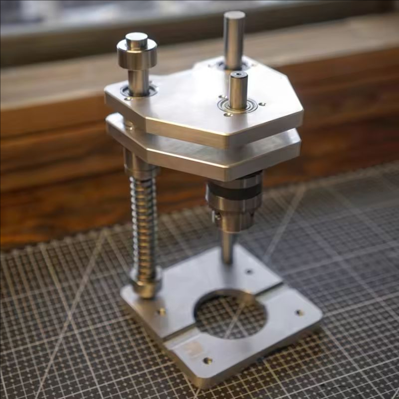 1Pc Precision Portable Drillling Guide Jig, Woodworking Adjustable ...
