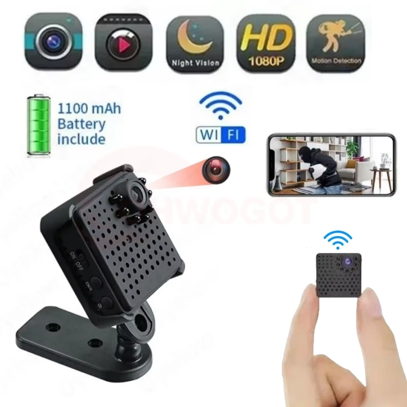 Mini Wifi Camera 1080P HD Night Vision Wireless Webcam Smart Home ...