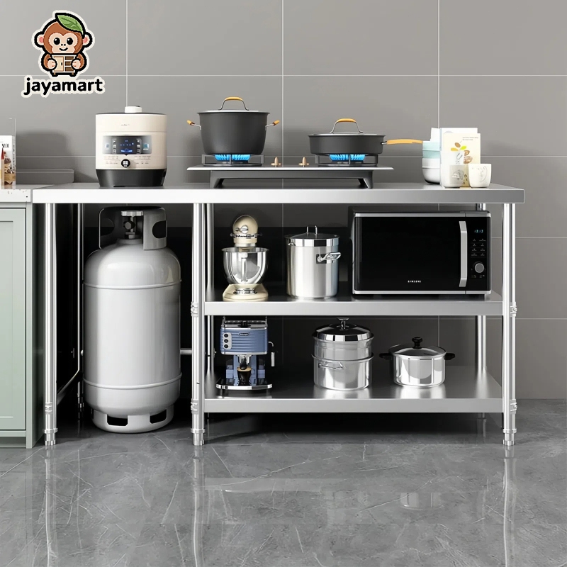 Kitchen Stove Rack Gas Rak cabinet dapur rak dapur gas 304 Stainless ...