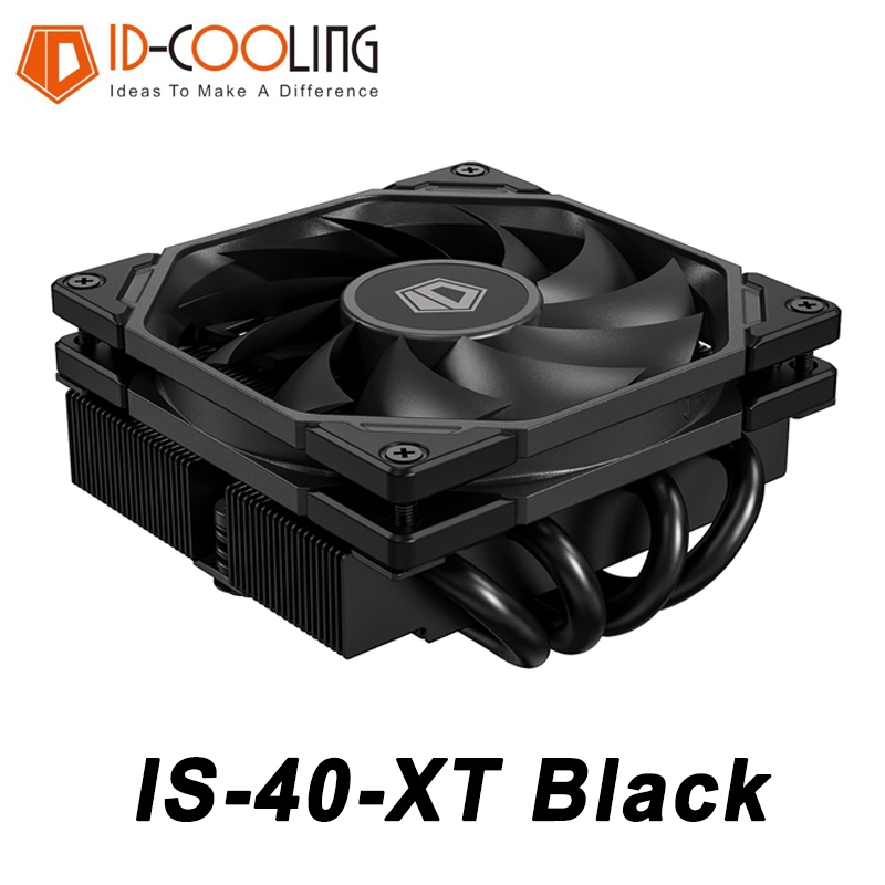 ID-Cooling IS-40-XT Black 47mm Low Profile Radiator 13th LGA1700 Ryzen ...