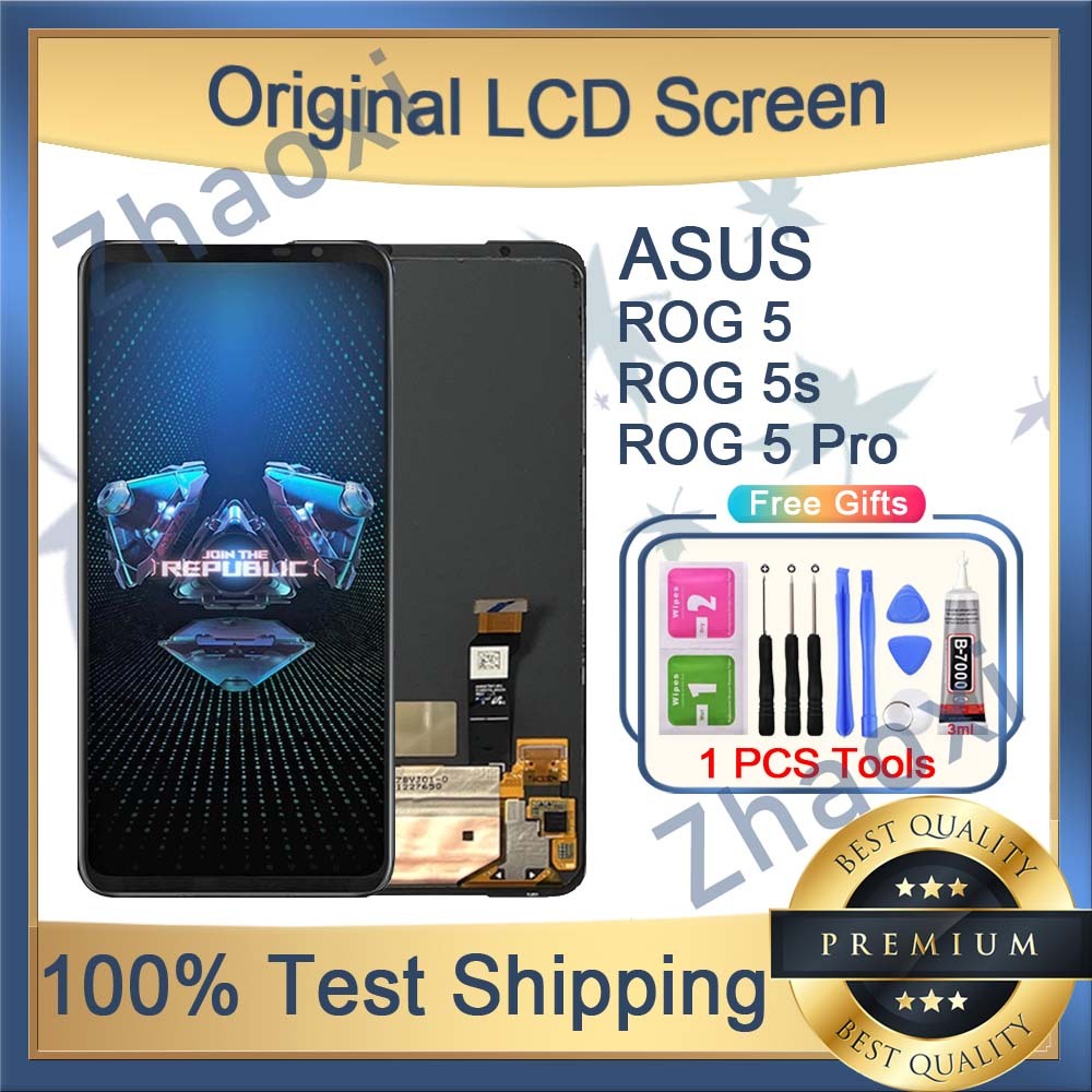 Original AMOLED For ASUS ROG Phone 5 5s 5 Pro LCD Display Touch Screen ...