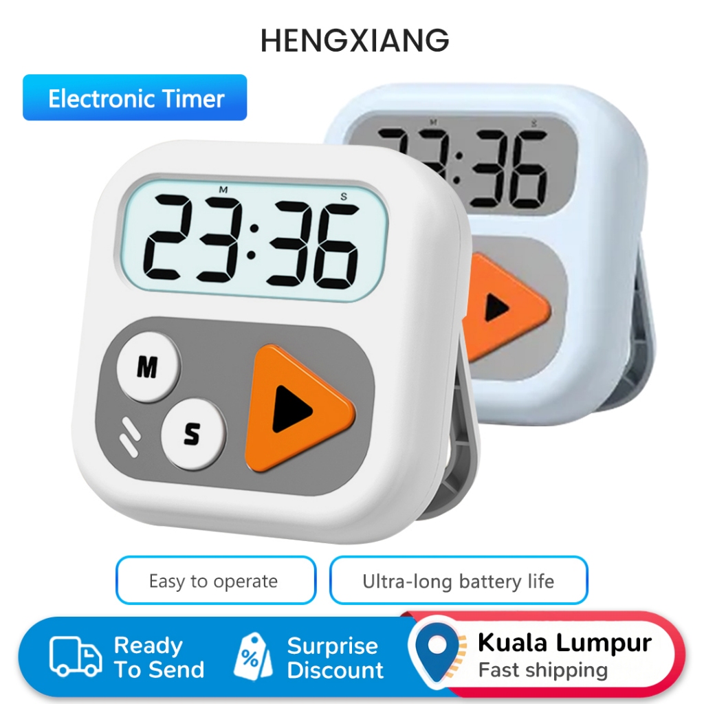 HENGXIANG Electronic Timer HX-2319, Countdown & Count-Up Timing, Simple ...