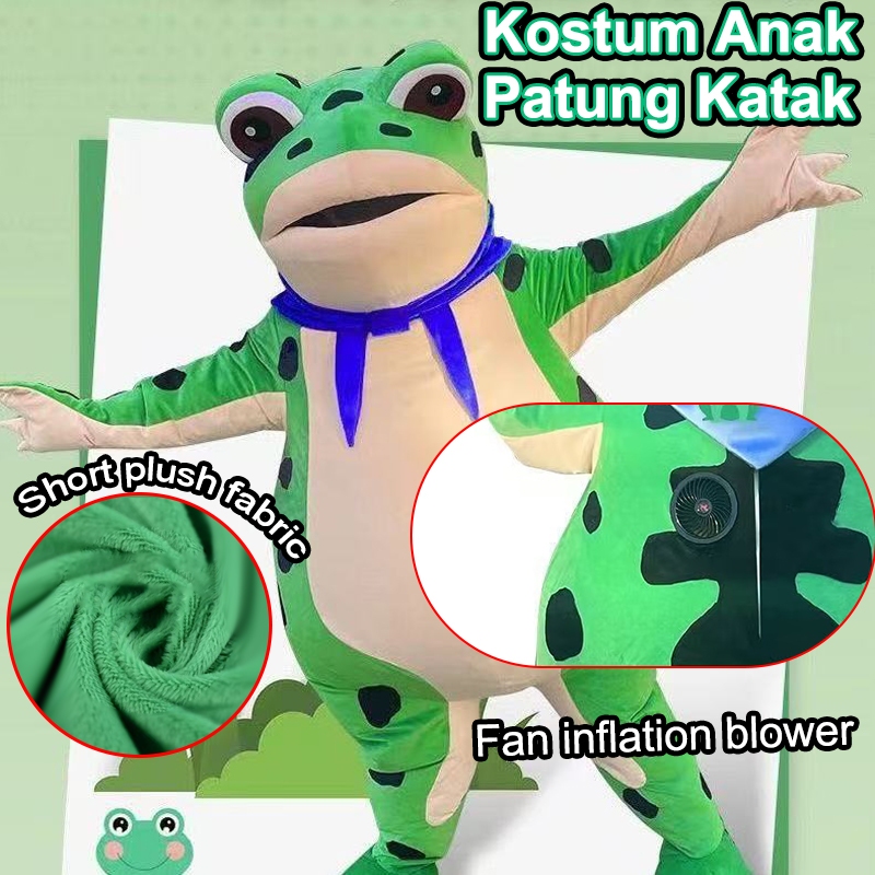 Animal Frog Inflatable Costume Suits Dress Anime Cosplay Christmas ...