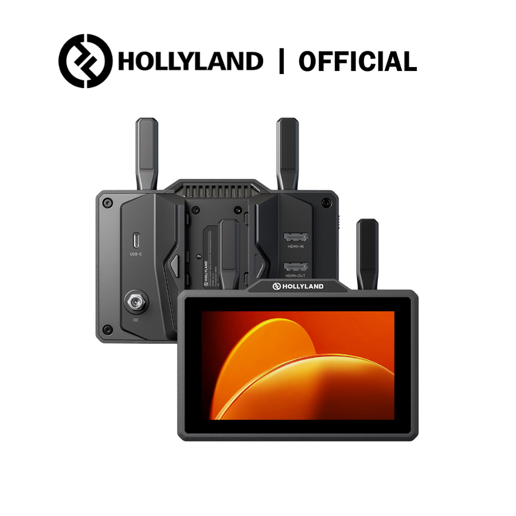 Hollyland Pyro 5 Wireless Video Transmitter & Receiver & 7 inch Camera ...
