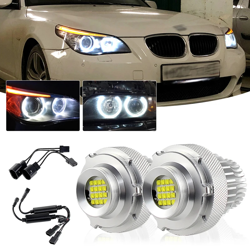 Kit Di Luci Di Posizione A LED Per BMW Serie 5 (E60 E61) (luci Di - Foto 5