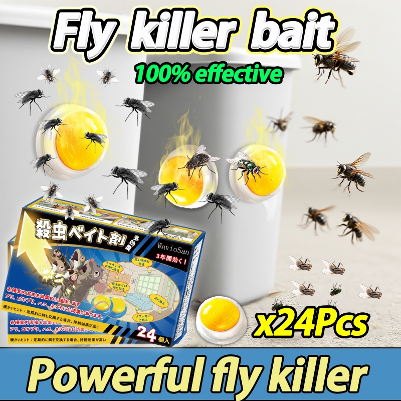 🪰All kinds of flies are killed🪰VM Racun lalat Ubat lalat berkesan Fly ...