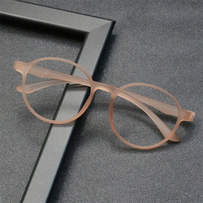 Super Flexible TR Optical Glasses Frame Unisex Ultra Light Round ...