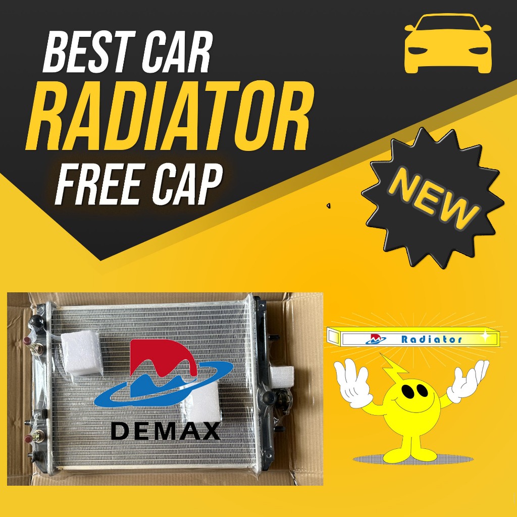 NEW RADIATOR PERODUA VIVA 660/ VIVA 850 1.0 ELITE 2007-2015 16MM / 26MM ...
