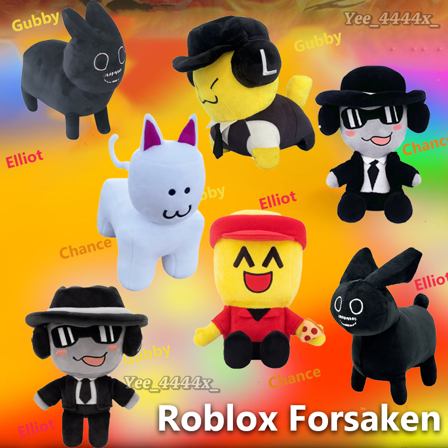 Gubby Forsaken Plush Game Roblox Forsaken Classic Kitty Plush Toy 