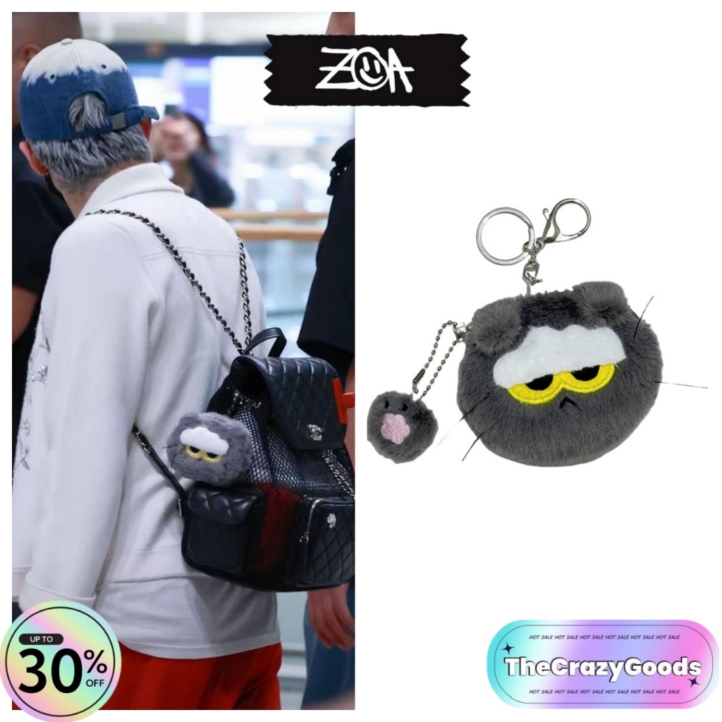 权志龙同款ZOA耳机包G-Dragon same style ZOA Custom card bag ZOA style earphone ...