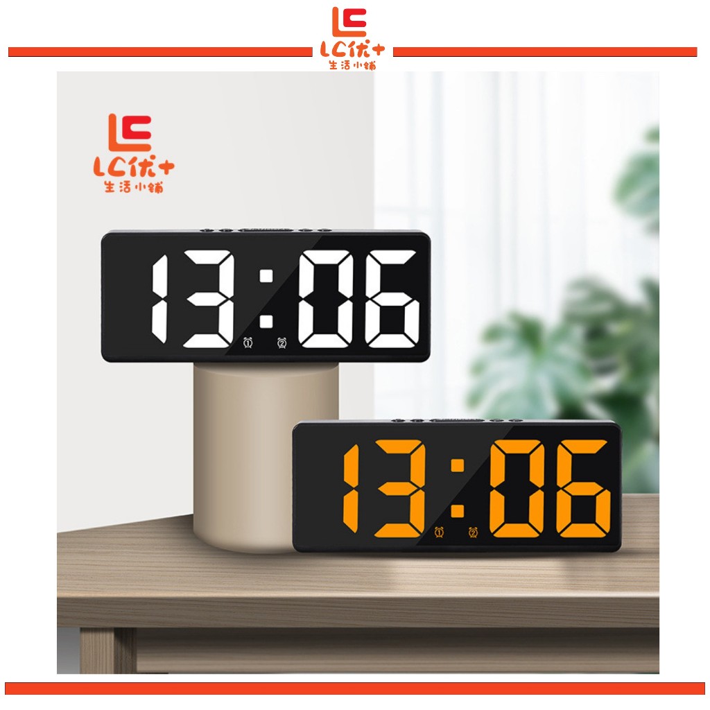New Multi-Function Led Alarm Clock Alarm Clock Temperature Date Display ...