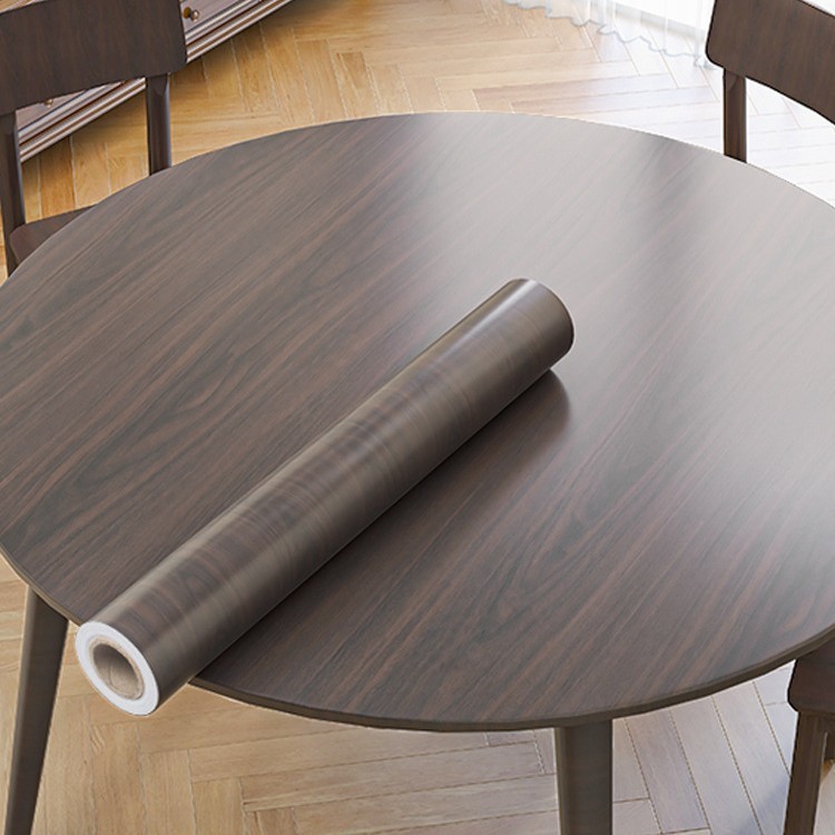 Table Sticker Thickened Waterproof Mold-proof Wood Cabinet Wallpaper ...
