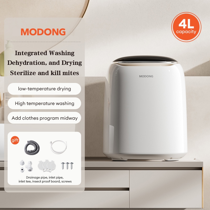 MODONG 4L Large Capacity Washing Machine All-in-One | Washing + Spin ...