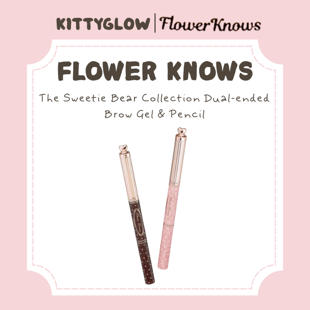 FLOWER KNOWS Dual-ended Brow Gel & Pencil | Shopee Malaysia