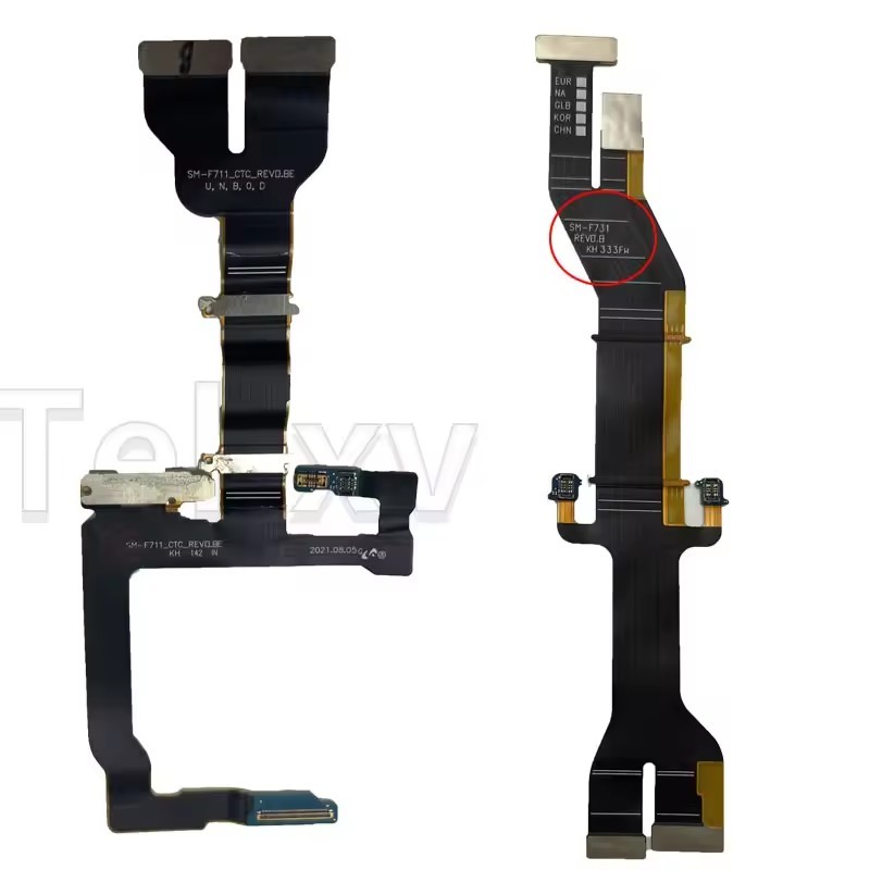 Cavo Flessibile Per Scheda Madre Galaxy Z Flip4 SM-F721 – Ricambio Originale, Sostituisci Il Cavo Rotto