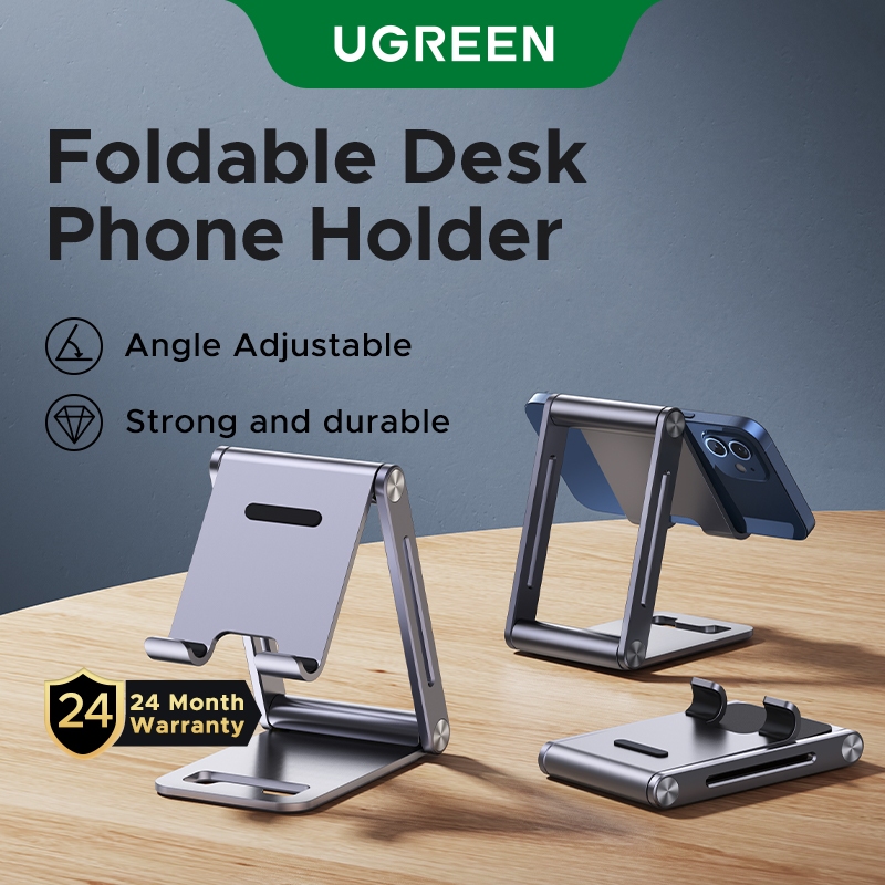 UGREEN Phone Stand Aluminum Cell Phone Adjustable Desk Phone