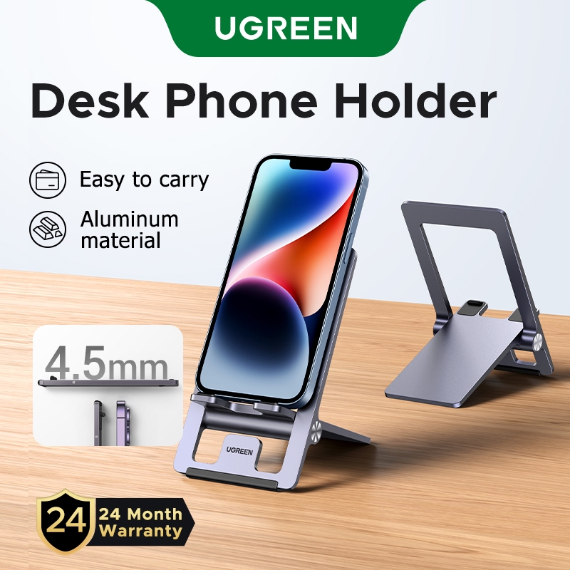 UGREEN Desk Foldable Phone Holder Portable Adjustable Hands-Free