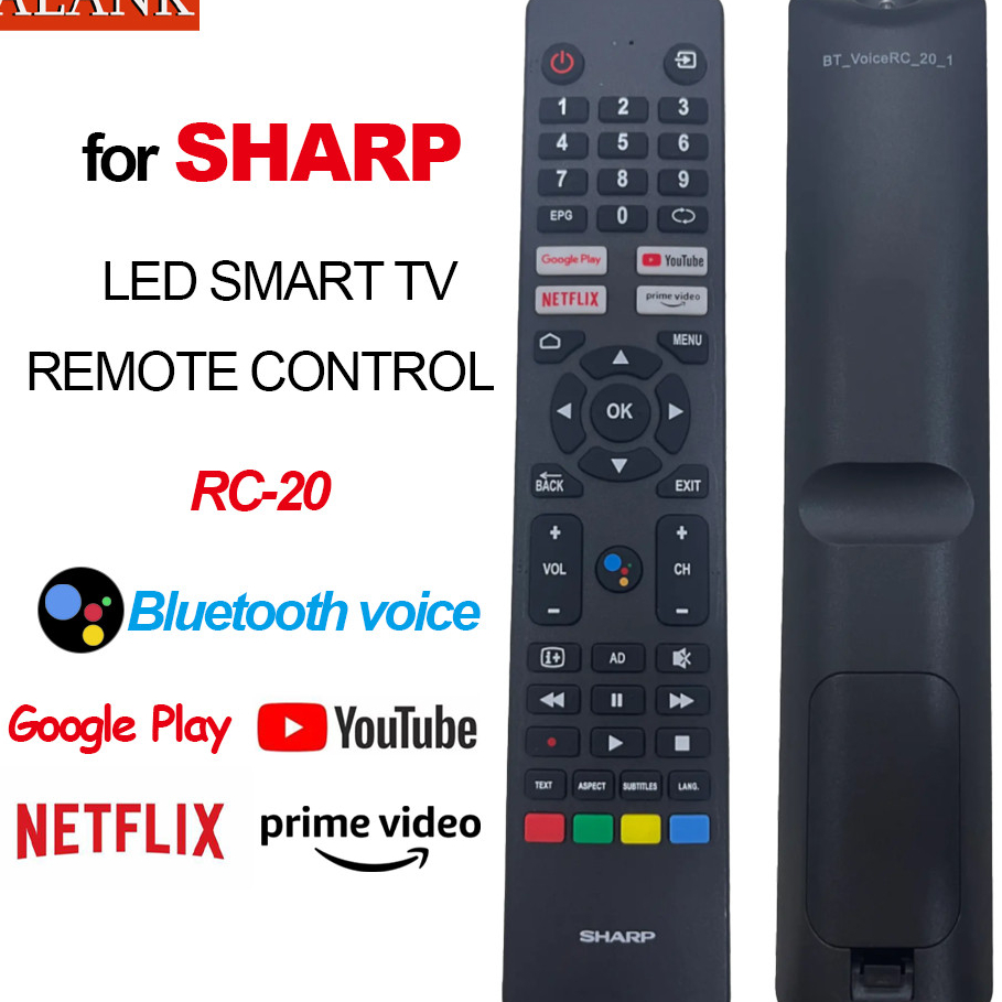 For new SHARP Smart TV Remote Control Support Voice Function 4K 8K UHD ...