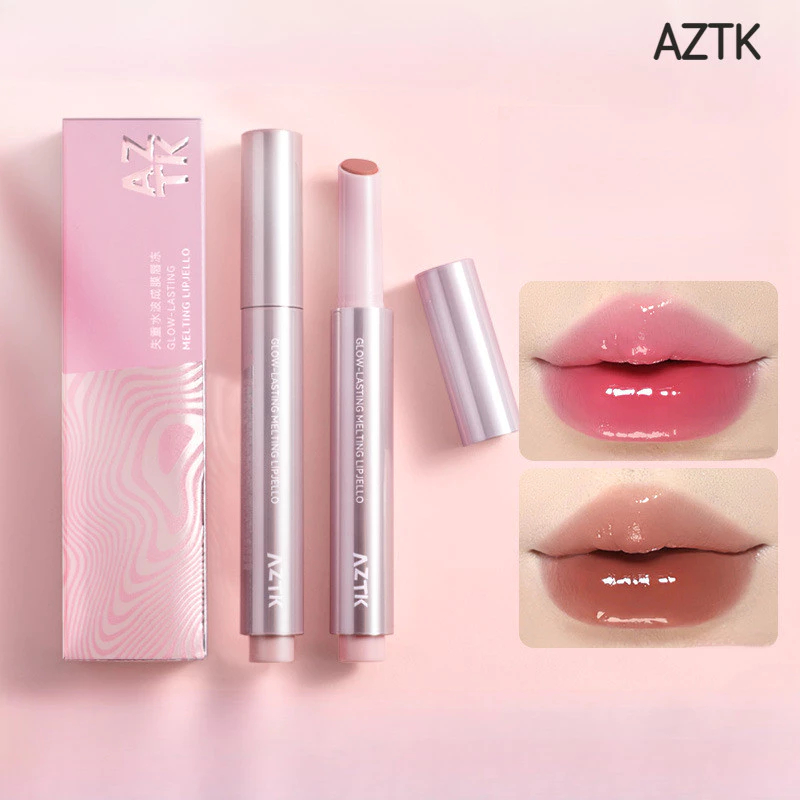 AZTK Lip Frozen Honey Glass Lips Do Not Fade Color And Dip The Cup Nude ...