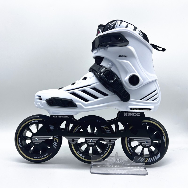 professional high speed 85a pu wheel 2 in 1 4*80+3*110mm big wheel ...