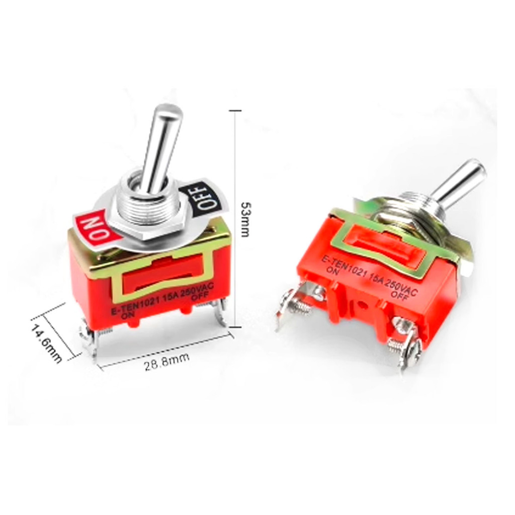 12MM Toggle Switch E-TEN1221/1021/1322 Push Rocker Switch reset Toggle ...