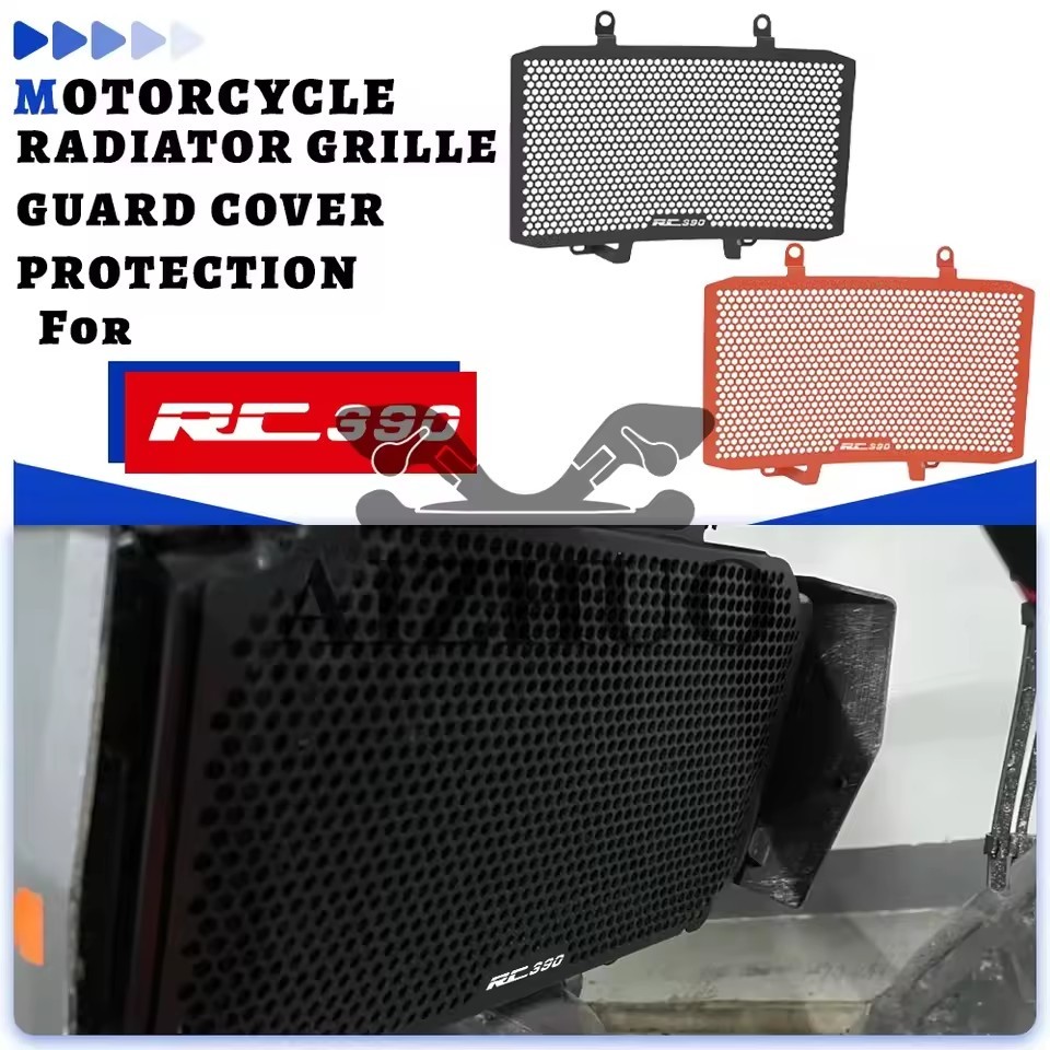 For KTM RC390 2022 2023 2024 2025 RC 390 Aluminum Radiator Grille Guard ...